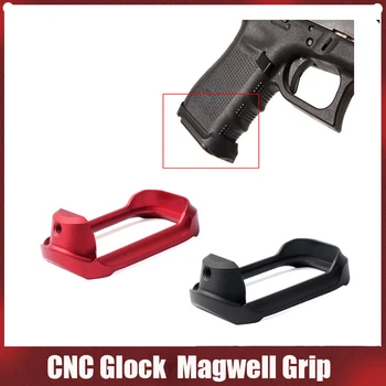 Tactical Aluminiu CNC Glock Mag - ei bine Magwell Prindere Adater Pad Bază pentru Vânătoare Airsoft Glock 19 23 32 38 De Gen 3/4
