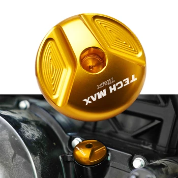 Tech Tmax LOGO-ul de Motociclete Motor din Aluminiu de umplere cu Ulei Capac de acoperire pentru YAMAHA TMAX 560 Tmax560 Tech MAX 2020