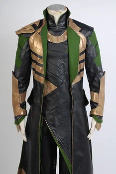 Thor 2 The Dark World Cosplay Loki Costum De Uniformă De Luptă Loki Tinuta Potrivi Tinuta De Halloween Costume De Carnaval Pentru Adulti Barbati