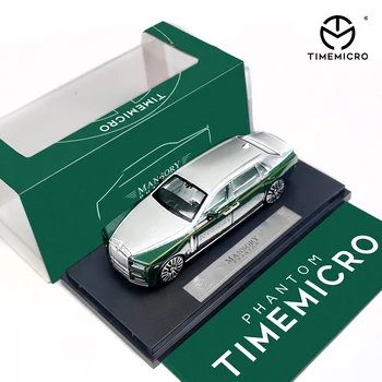 TimeMicro 1:64 Rolls Royce Phantom Verde Turnat Sub Presiune Model De Masina