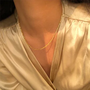 TIMEONLY Minimalist Zirconiu CZ Cravată Coliere pentru Femei, Fete, Cadouri de Nunta Colier Delicat Stil coreean Bijuterii Elegant