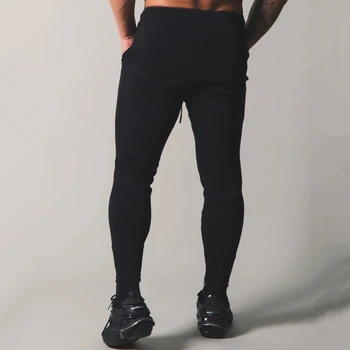 Toamna Pantaloni Casual Barbati Slim Joggers Trening Negru Rulează Pantaloni Sport De Sex Masculin De Gimnastică Antrenament De Fitness Bumbac Pantaloni Funduri