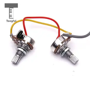 Tooyful de Înaltă Calitate 1 buc Metal & Sârmă Cabluri de Circuit pentru LP Acustice Chitara Electrica 3 Cutie de Comutare Pickup Selector 2V/2T/1J Piese