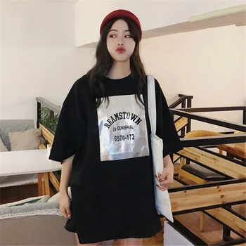 Tricouri Femei Vara 5 Sfert Maneca de Înaltă Calitate, Confortabil Femei de Vânzare Fierbinte Harajuku Tricou Femei Stil coreean Teuri Vrac