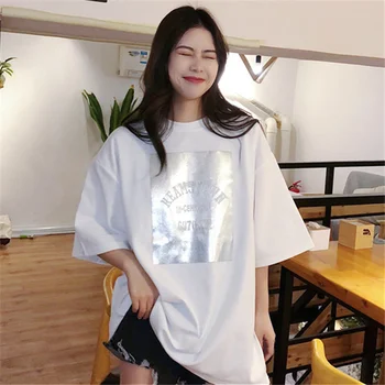 Tricouri Femei Vara 5 Sfert Maneca de Înaltă Calitate, Confortabil Femei de Vânzare Fierbinte Harajuku Tricou Femei Stil coreean Teuri Vrac