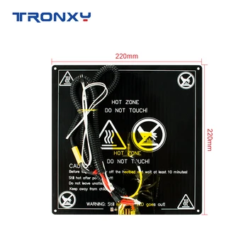 Tronxy Imprimantă 3D Accesorii Piese de Căldură pat kit 220*220 mm/255*255mm/330*330 mm Standard din Aluminiu Placă de Focar Linia de Centura