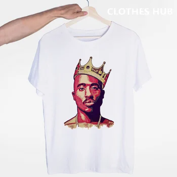 Tupac 2pac Hip Hop Swag Streetwear T-shirt, O-Neck Mâneci Scurte de Vară de Moda Casual Unisex Bărbați Și Femei Tricou