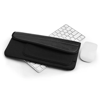 Tv cu Mouse-ul de Buzunar Accesorii Transportă Pentru Tastatură Apple Husa Capac de Protecție din Piele PU Sac de Stocare Portabil Dovada de Praf