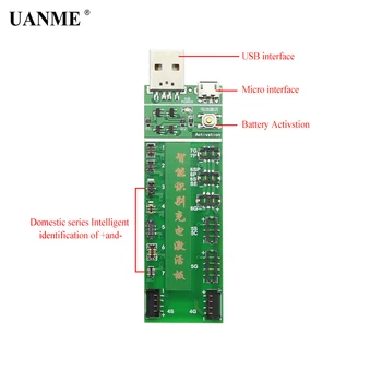 UANME Baterie Încărcare Rapidă & Activare Instrument Pentru iPhone 4 -7 VIVO Huawei Samsung xiaomi Circuitul de Test
