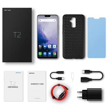 Ulefone T2 6GB+128GB Helio P70 Android 9.0 Global Banda 4G Telefon Mobil 6.7