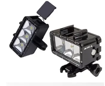 Ultra Luminoase rezistent la apa 50M Subacvatice cu LED-HighPower Flash de Lumină Pentru Gopro Canon SLR Umple Lampa Scufundări Video Lumini de Montare