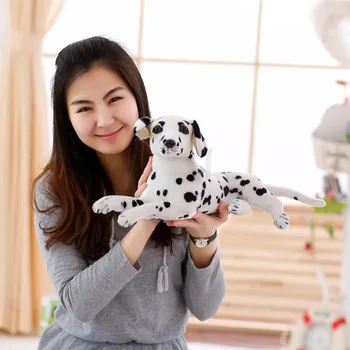 Umplute Animale De Pluș Dalmatian Dog Toy Realiste Uriaș Câine Jucărie De Animale Realiste Copii Jucarii Cadou Pentru Copii Magazin De Animale De Companie De Promovare