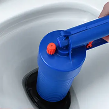 Unblocker de curățare conductă de înaltă presiune pompă cu piston toaletă instrument cu 4 adaptoare Neutru Plastic pentru LAVOAR baie bucatarie