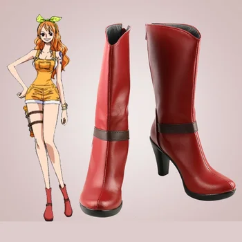 Unisex Anime Cosplay-O singură BUCATĂ Nami Costume Cosplay Cizme Personalizate