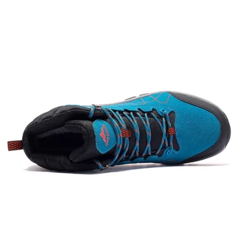 Unisex Cizme de Zapada de Pluș Cald pentru Bărbați Cizme Impermeabil anti-alunecare Cizme de Iarna Outdoor pentru Bărbați Bocanci de Lucru Pantofi Barbati Adidasi 36-46