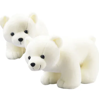 Urs Polar Jucarii De Plus De Dimensiuni Mici Animale Drăguț Papusa Moale Din Bumbac Jucării De Pluș Copii