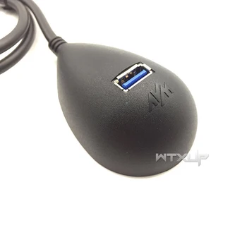 USB 3.0 de tip masculin la Feminin Wireless WIFI adaptor cablu de extensie USB Cradle baza de suport dock cablu 0.8 M