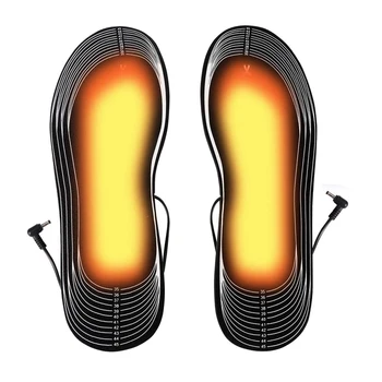 USB Încălzit Tălpi de Pantofi Picior Electrice de Încălzire Pad Picioarele Calde Ciorap Pad Mat de Iarnă Sport în aer liber, Încălzire Tălpi interioare de Iarnă Caldă