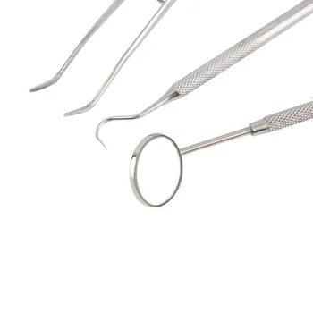 Ușor pentru a stoca 3pcs Examinare Dentară Kit Sonda Set Igiena Examinare Instrumente de Curățare @ME88