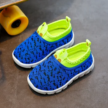 Vară Nouă Copii Pantofi Pentru Băieți Moale Fata De Copil Copilul Incaltaminte Copii Adidasi Casual De Culoarea Bomboane Țesături Cu Ochiuri Pantofi De Toamna