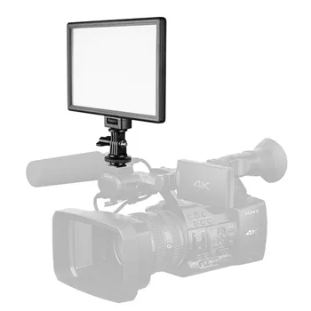 Viltrox L116T Super Slim Studio Video cu LED-uri de Lumină 3300K-5600K Bi-color Display LCD CRI95+ pentru DSRL Camera Video +2M Adaptor AC