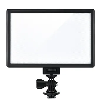 Viltrox L116T Super Slim Studio Video cu LED-uri de Lumină 3300K-5600K Bi-color Display LCD CRI95+ pentru DSRL Camera Video +2M Adaptor AC