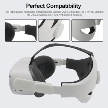 VR Bentita Confortabil Capul Curea Potrivit pentru Oculus Quest2 de ascultare confortabil, confortabil și non-presare, ergonomic