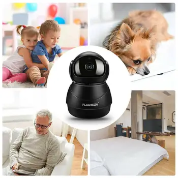 Wifi Camera IP HD 1080P H. 264 Wifi 2.0 Megapixel Wireless, CCTV, Camera IP de Securitate cu Două sensuri Pentru Baby Monitor de Securitate Acasă IR CAM
