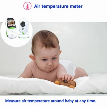 Wifi Digital Baby Monitor de Supraveghere Video Audio cu Două căi Temperatura Vorbim de Redare Muzică de Monitorizare pentru Copii cu Viziune de Noapte