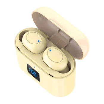Wireless Bluetooth 5.0 Căști 8D Grele Bass Stereo Surround Căști de Control Tactil Două Tipuri De Cutii de LED-uri de Afișare a Bateriei