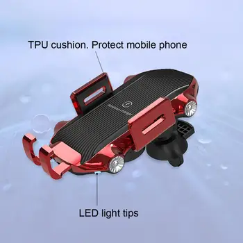Wireless Incarcator Auto Smart Sens USB Rapid Qi Suport de Telefon Masina Încărcător Wireless Pentru Samsung iphone Xiaomi Mi Huawei OPUS VIVO