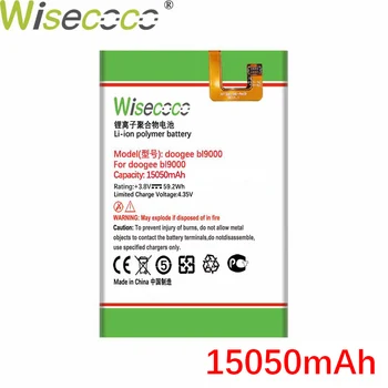 WISECOCO 15050mAh Baterie Pentru Doogee BL9000 Telefon Mobil În Stoc de Înaltă Calitate +Numărul de Urmărire