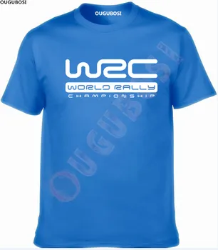 WRC FIA World Rally Championship Logo Barbati Tricou Negru XS-XXL