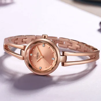 WWOOR Top Brand de Lux pentru Femei Ceasuri Noua Moda Diamant, Cuarț Ceas Doamnelor Rochie Elegantă Brățară Ceas Femei Reloj Mujer 2021