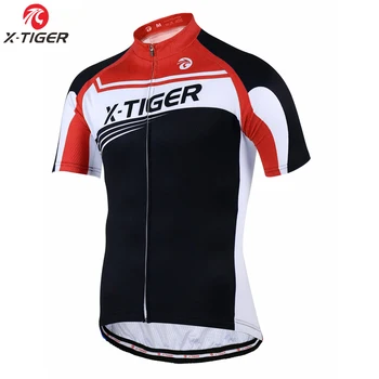 X-TIGRU 2020 Poliester Tricouri de Ciclism Pro Vară Îmbrăcăminte de Biciclete Biciclete de Munte de Haine Respirabil Ciclism Purta Pentru Bărbați