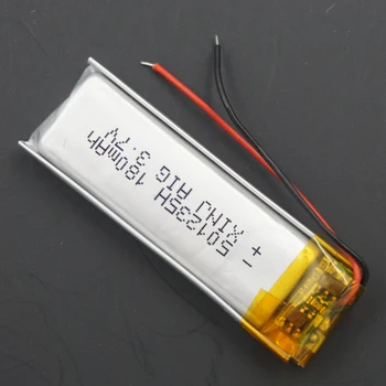 XINJ 10buc 3.7 V 180 mAh litiu-polimer baterie lipo de celule 501235 Pentru ochelari 3D mp3 căști difuzor bluetooth ceas inteligent DIY
