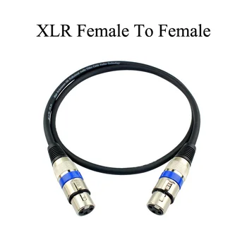 XLR 3 Pini de sex Masculin de sex Feminin să XLR 3P Masculin Feminin Cablu Audio Cablu Adaptor XLR 3PIN Difuzor Stereo pentru Căști Microfon 0,5 M-30M