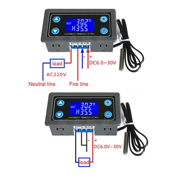 XY-WT01 de Precizie cu afisaj Digital Controler de Temperatura Modulului Termostat Digital Display LCD Profesionale de Disipare a Căldurii