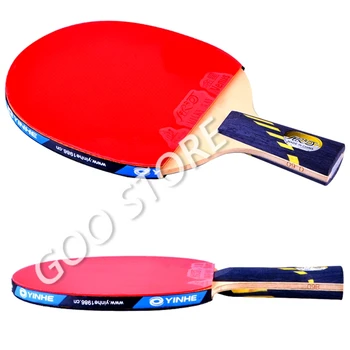 YINHE 9 Stele Racheta Galaxy lemn + carbon OFF + + pips-din cauciuc rachete de tenis de masă de ping-pong bat