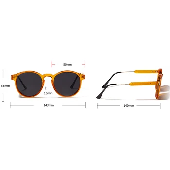 Yoovos 2021 Nouă Rundă ochelari de Soare Femei/Bărbați de Epocă Clasică în aer liber Oculos De Sol Gafas de Brand Designer de Conducere Ochelari de Soare UV400