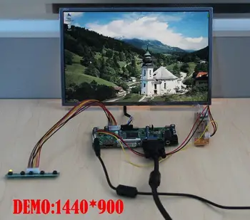 Yqwsyxl Kit pentru HSD190ME12 HSD190ME13 HDMI + DVI + VGA LCD ecran cu LED-uri Controler Driver de Placa