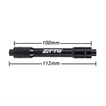 ZTTO MTB Biciclete Rutier Roata din Fata 15mm la 9MM QR Frigarui de 15mm la 12mm Thru Axle Adaptor de 100x15 să 100x12 sau 100x9 Quick Release butuc
