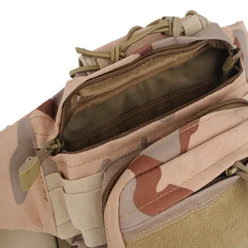 În aer liber Tactice Multifuncțional Pachet de Talie Militare de Luptă Camping Sport de Vânătoare Sac Impermeabil Atletic Piept geanta