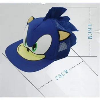 Șapcă De Baseball Albastră-Pălărie Drăguț Băiat De Desene Animate Sonic Youth Reglabil Șapcă De Baseball Băieți Arici De Desene Animate Sonic Youth Șapcă De Baseball